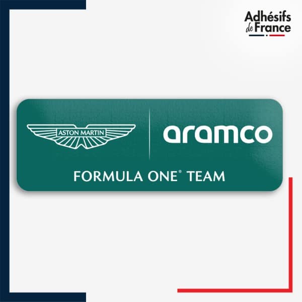 Sticker Formule 1 - Logo écurie F1 - Aston Martin Aramco