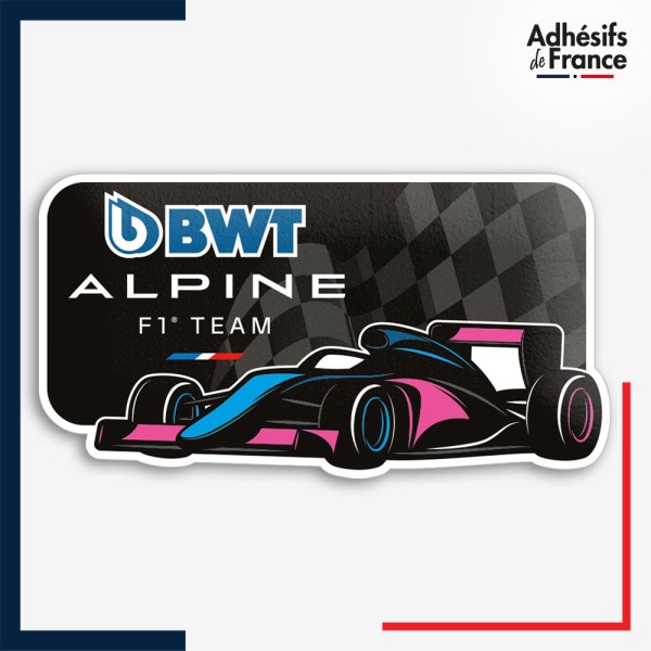 Sticker Formule 1 - Ecurie F1 - BWT Alpine