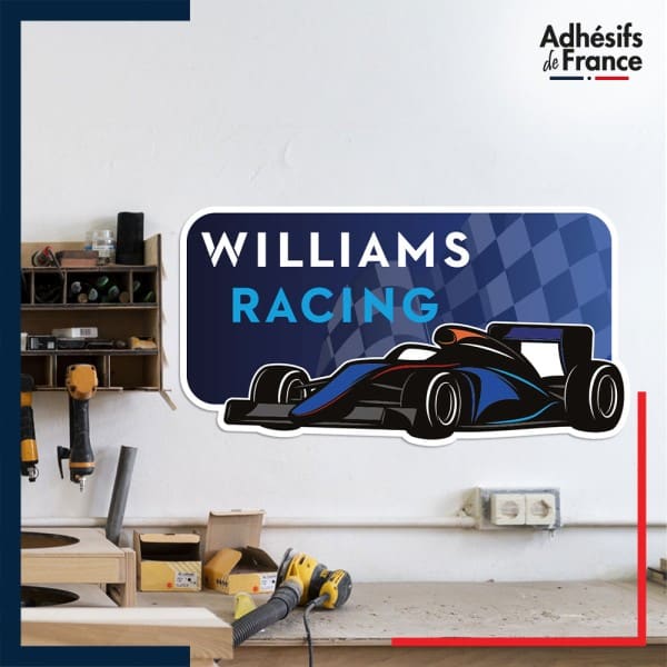 Adhésif grand format Formule 1 - Ecurie F1 - Williams Racing