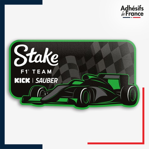 Sticker Formule 1 - Ecurie F1 - Stake Kick Sauber
