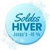 Sticker Soldes Hiver -40%