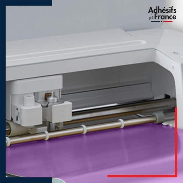 machine découpe adhesif vinyle violet