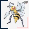 Sticker Pokémon Dardargnan