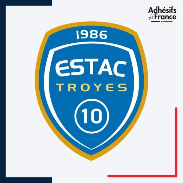 Sticker du club ES Troyes AC