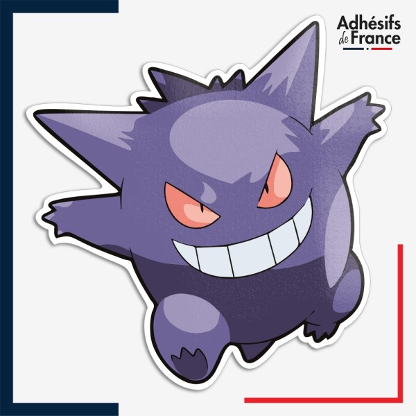 Sticker Pokémon Ectoplasma