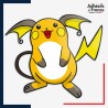Sticker Pokémon Raichu