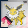 stickers sous film transfert Pokémon Voltali