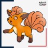 Sticker Pokémon Goupix