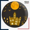Sticker Maison Halloween