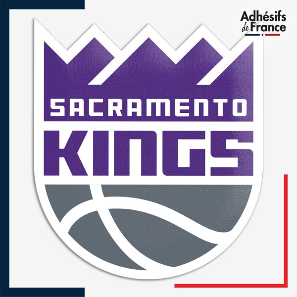 Sticker logo basketball - Sacramento Kings